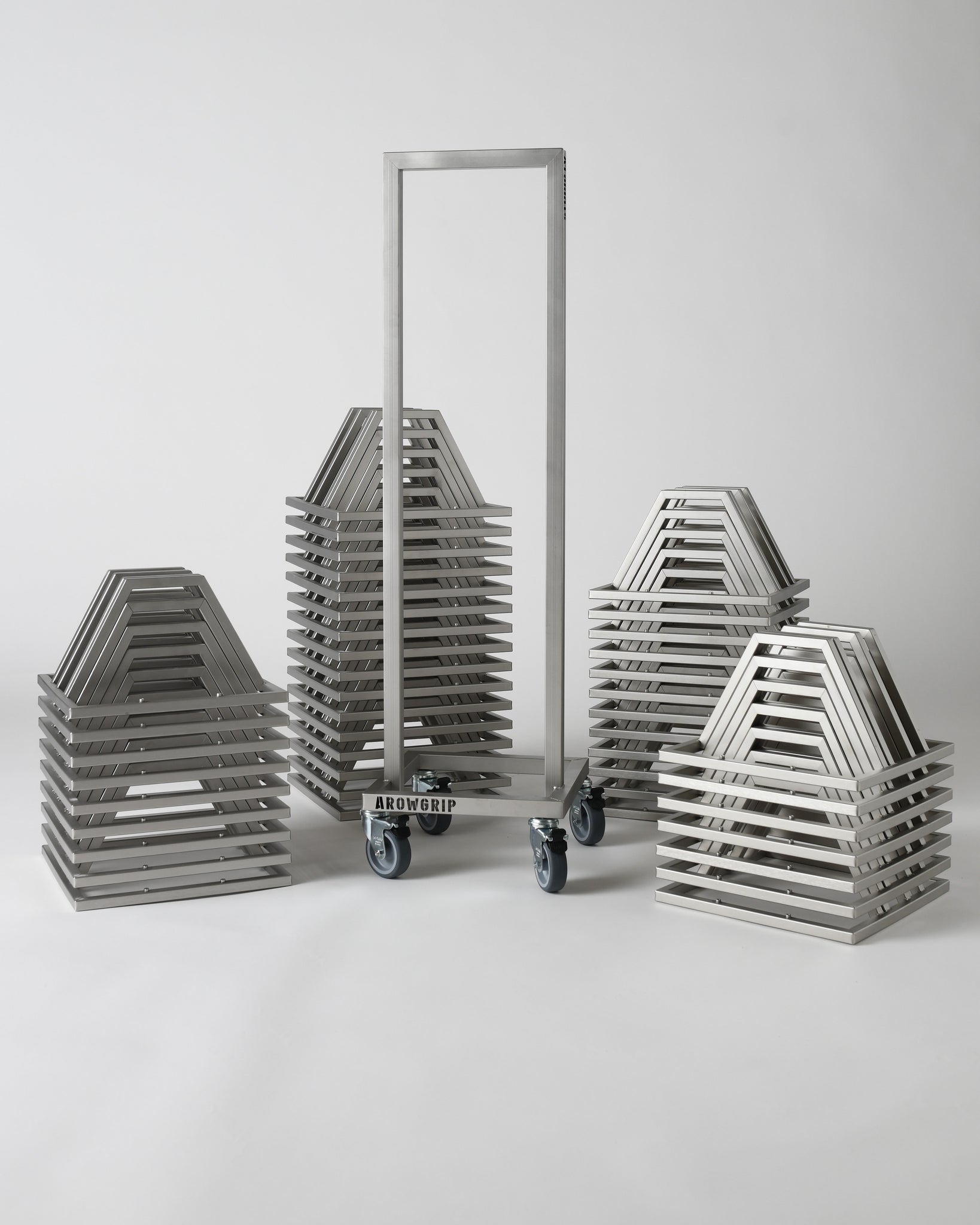 Poly Holder Triple Satin Finish